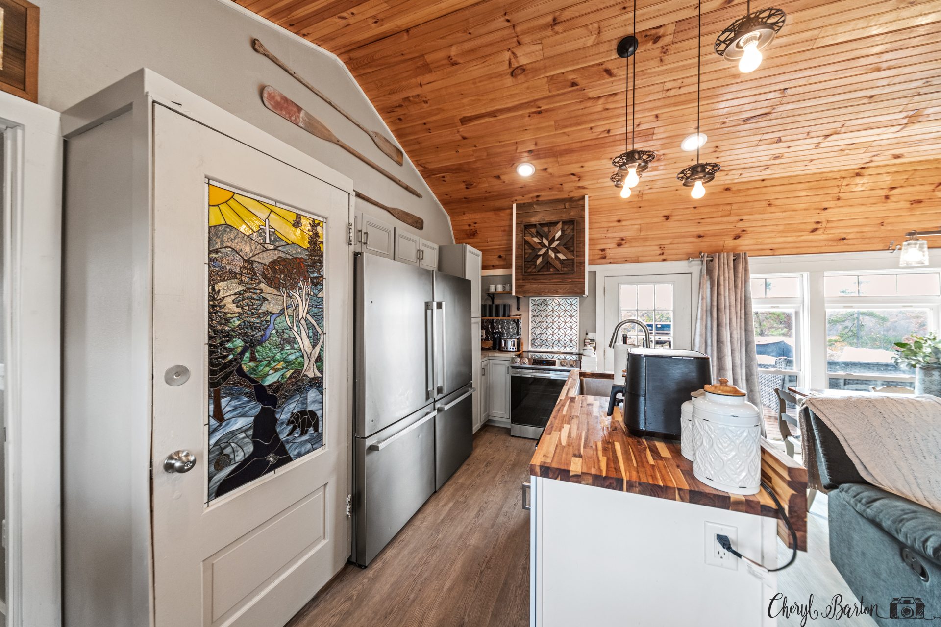 CoCos Cabins portable cabin kitchen in largest cabin size three bedroom two bathroom